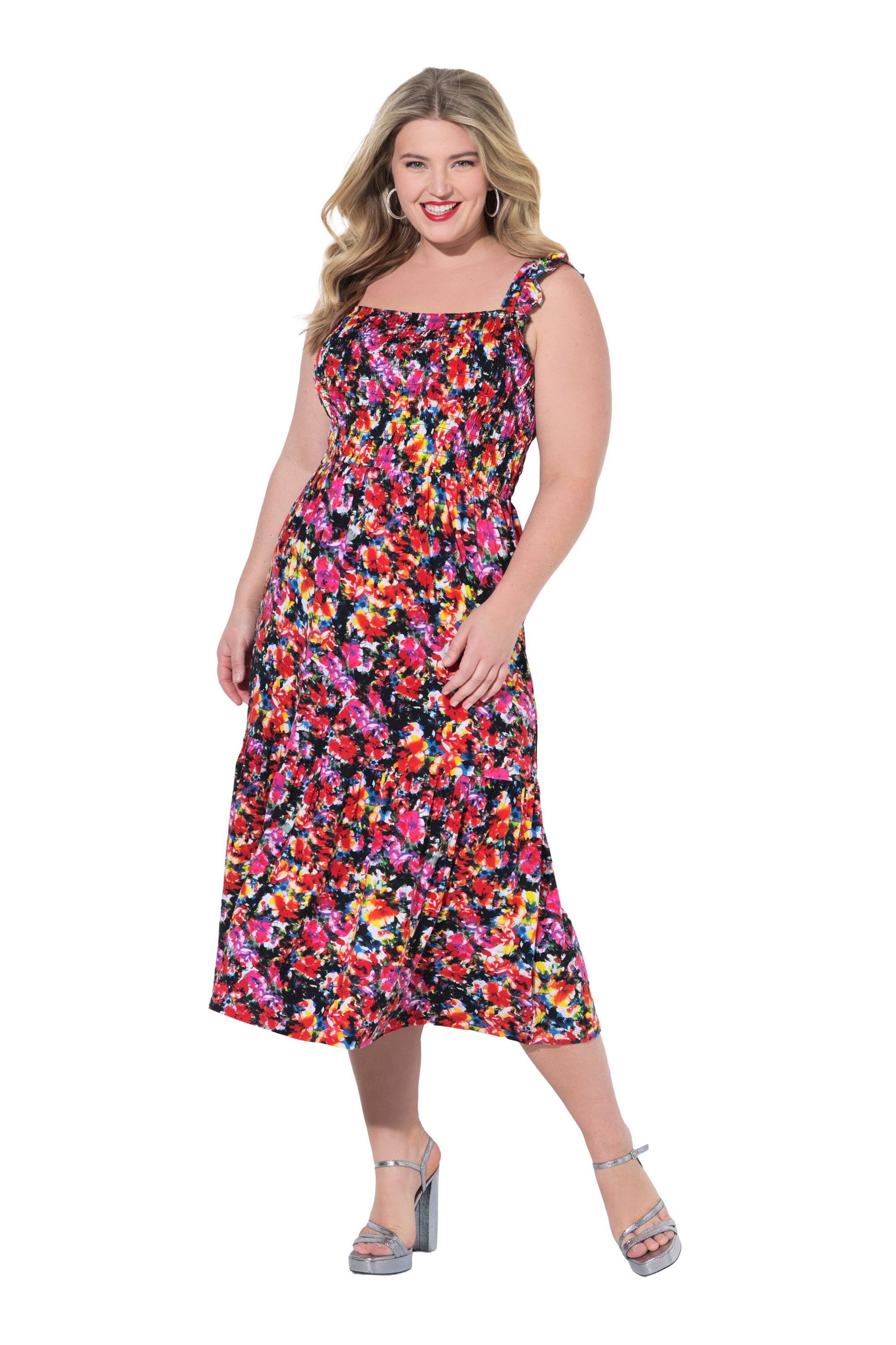 MIAMODA Dress in Mixed colours: front