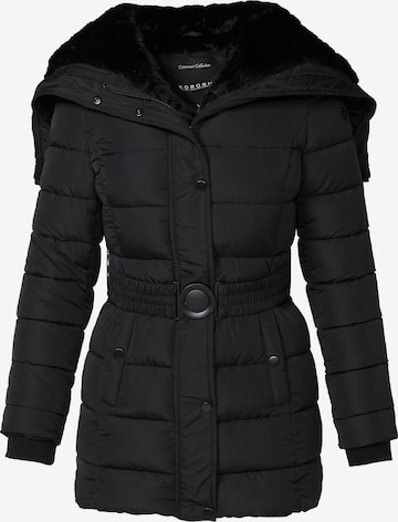 KOROSHIZimska jakna - crna boja: prednji dio