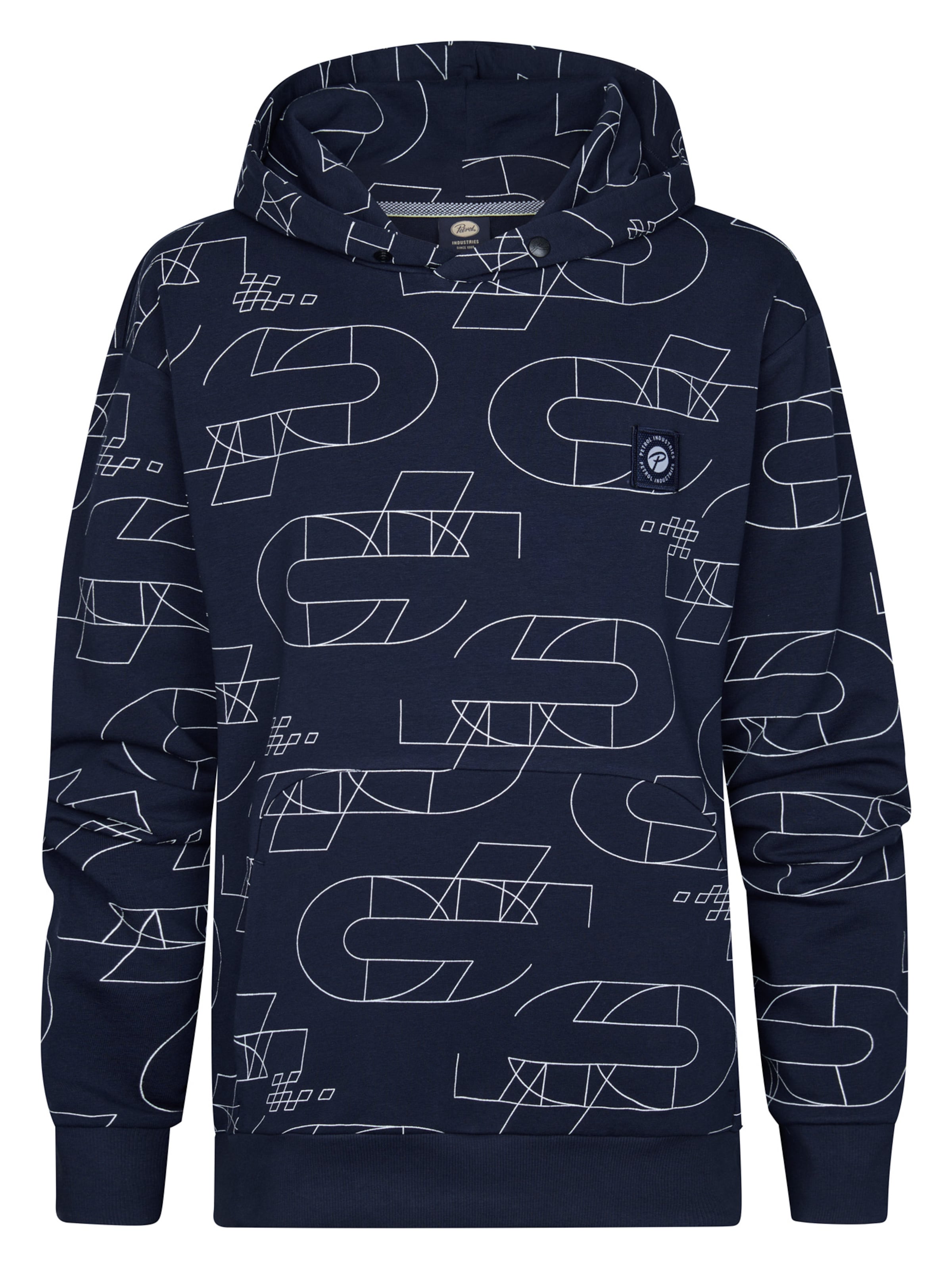 zils Petrol Industries Sportisks džemperis: no priekšpuses