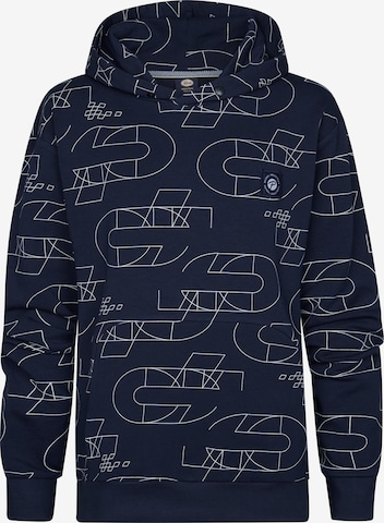 Petrol Industries Sweatshirt in Blauw: voorkant