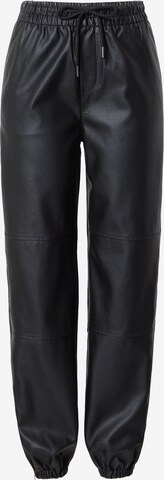 SISTERS POINT Tapered Trousers 'DIANE' in Black: front