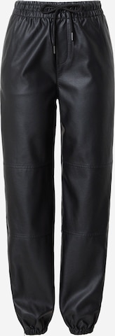 SISTERS POINT Tapered Pants 'DIANE' in Black: front