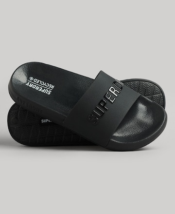 Superdry Beach & Pool Shoes in Black