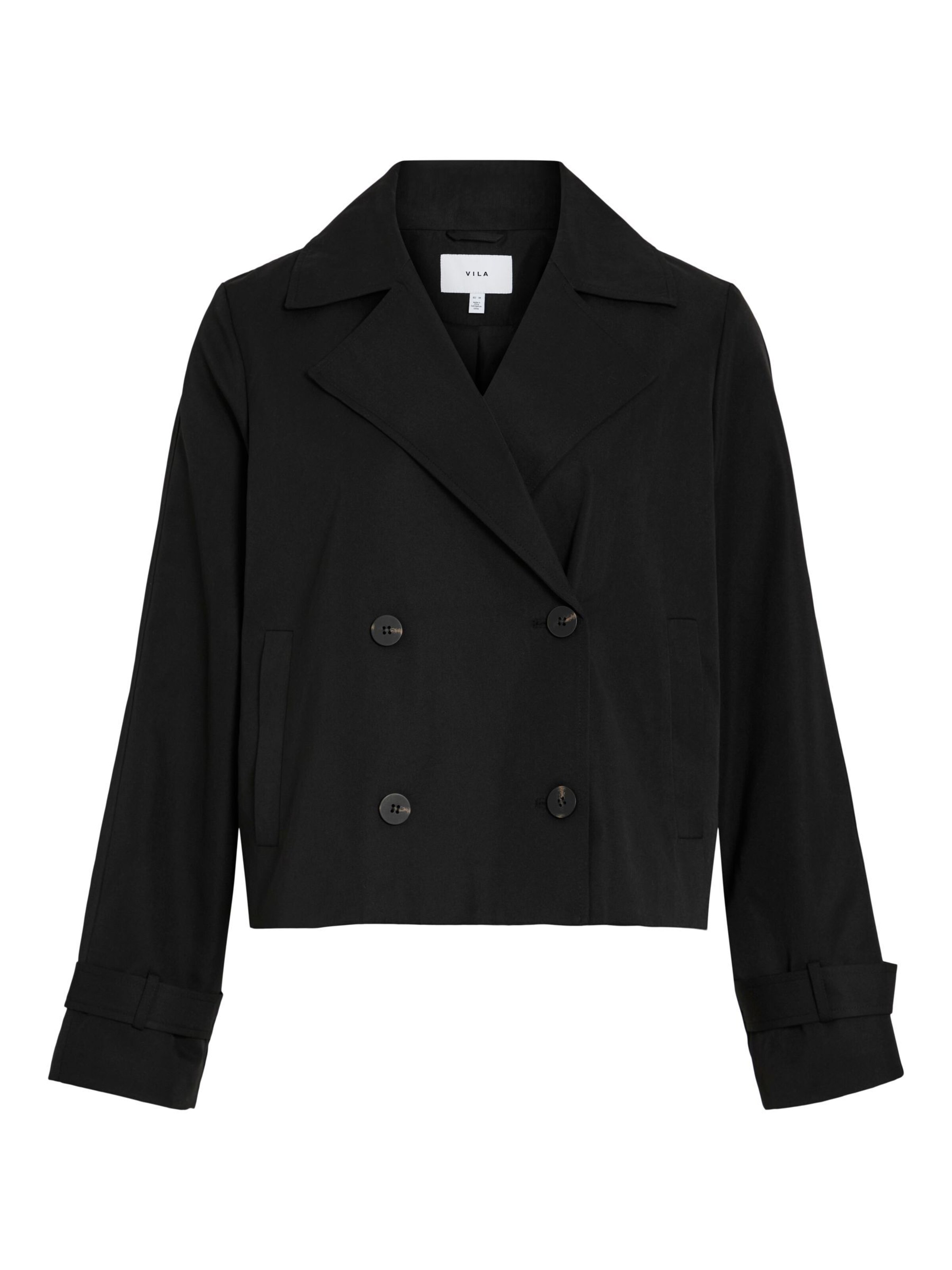 VILA Jacke 'VIAddison' in Schwarz: Vorderseite