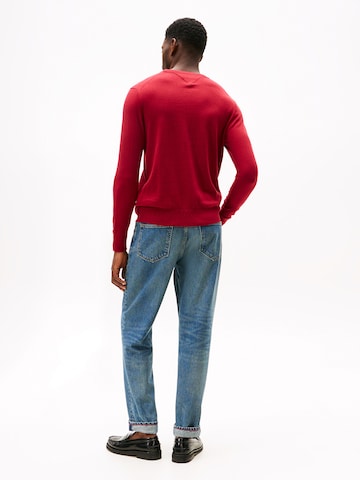 TOMMY HILFIGER Sweter w kolorze czerwony