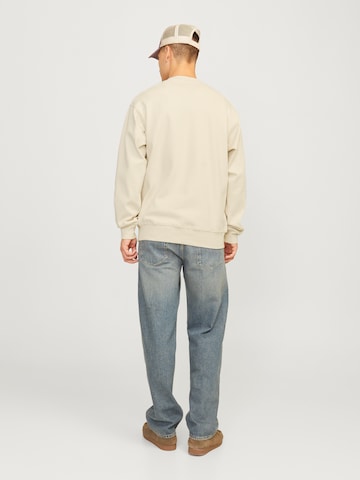 JACK & JONES Sweatshirt 'JPRCCCHAD' in Beige