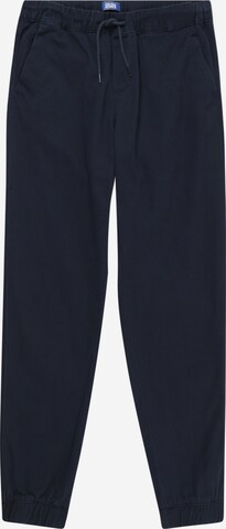 Jack & Jones Junior Дънки Tapered Leg Панталон 'GORDON DAVE' в синьо: отпред