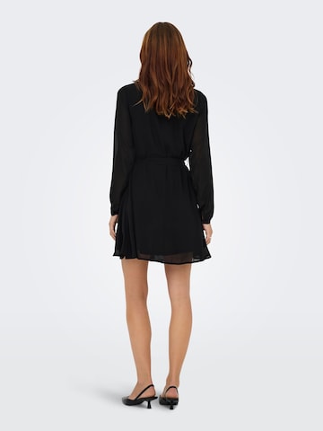 Robe-chemise 'STAR' ONLY en noir