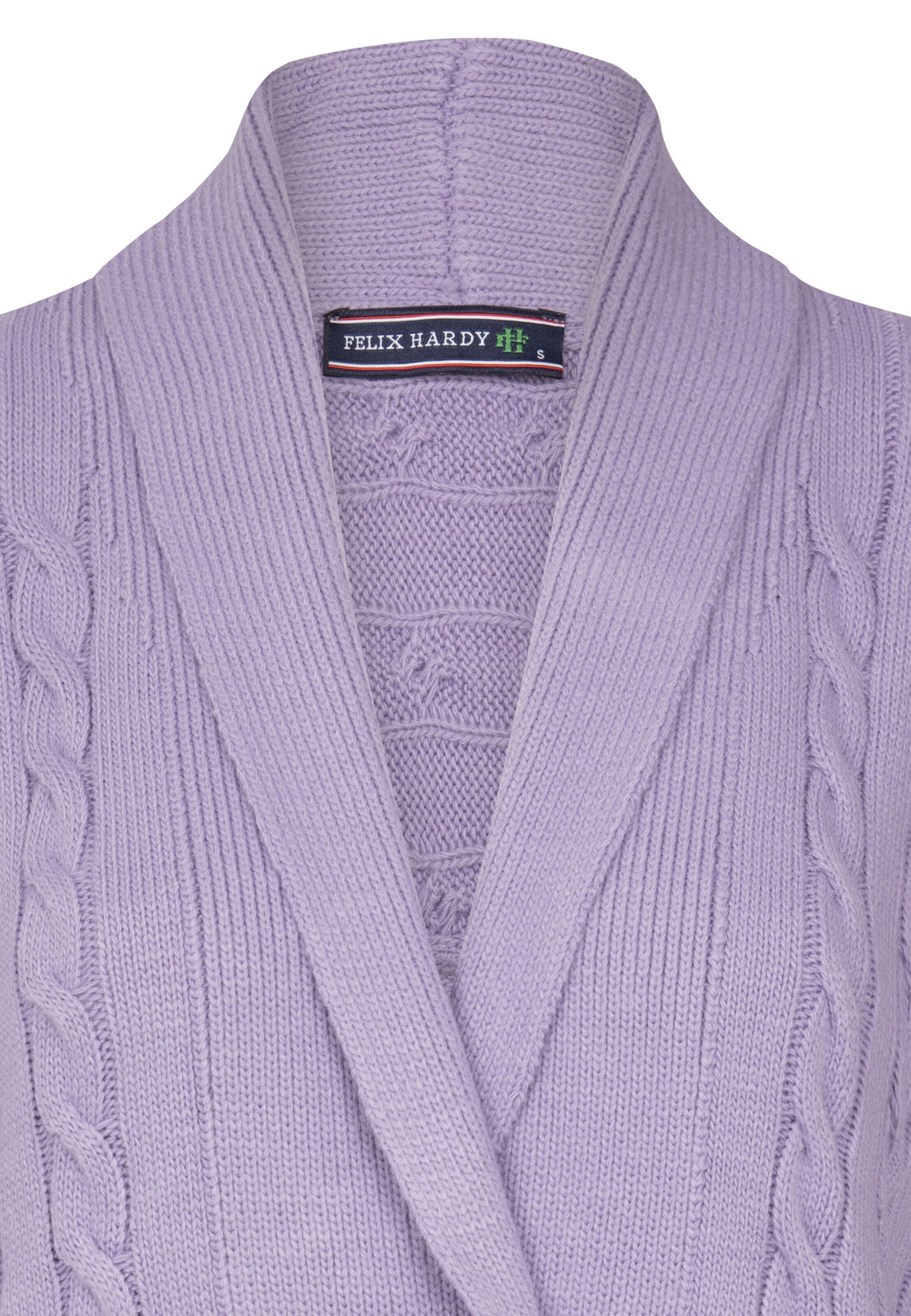 Felix Hardy Knit cardigan in Purple