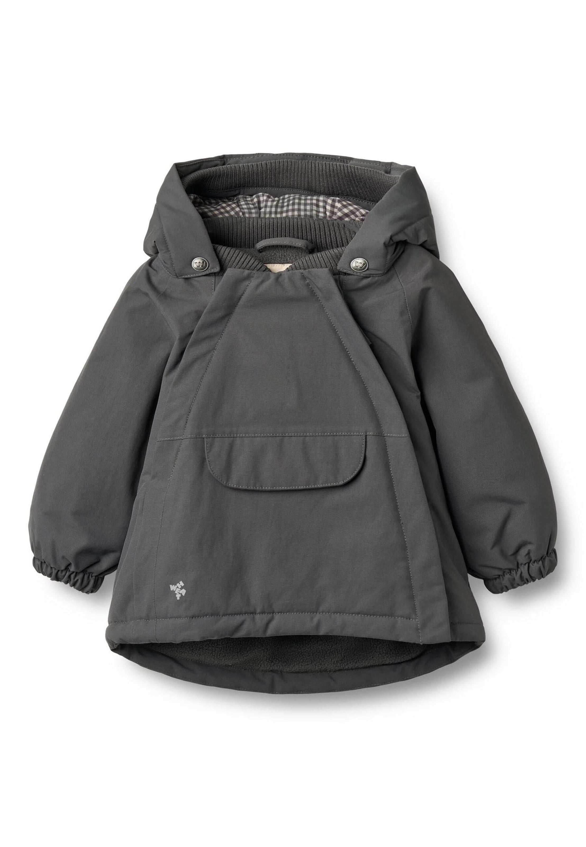 WHEAT Přechodná bunda 'Sascha' – černá: přední strana