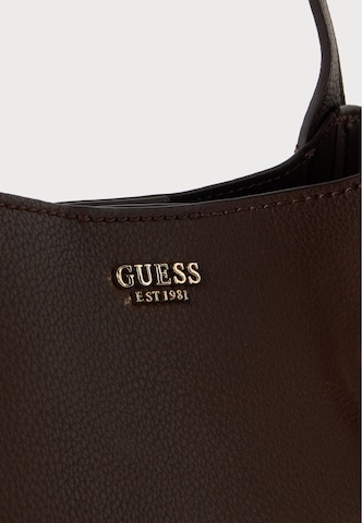 GUESS Ostoskassi 'MELODY' värissä ruskea