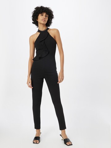 WAL G. Jumpsuit 'POPPY' in Black: front