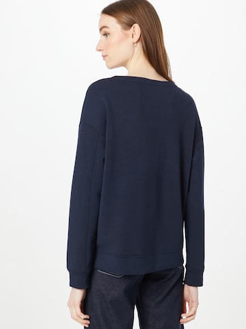 Sweat-shirt comma casual identity en bleu