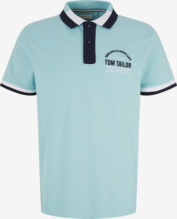 TOM TAILOR Poloshirt in Grün: predná strana