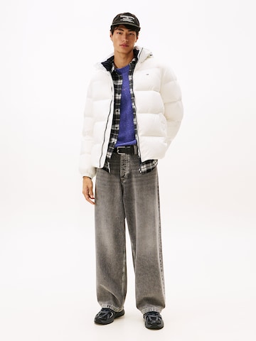 Tommy Jeans Between-season jacket 'Essential' in White