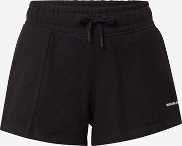 Calvin Klein Jeans Regular Shorts in Schwarz: predná strana