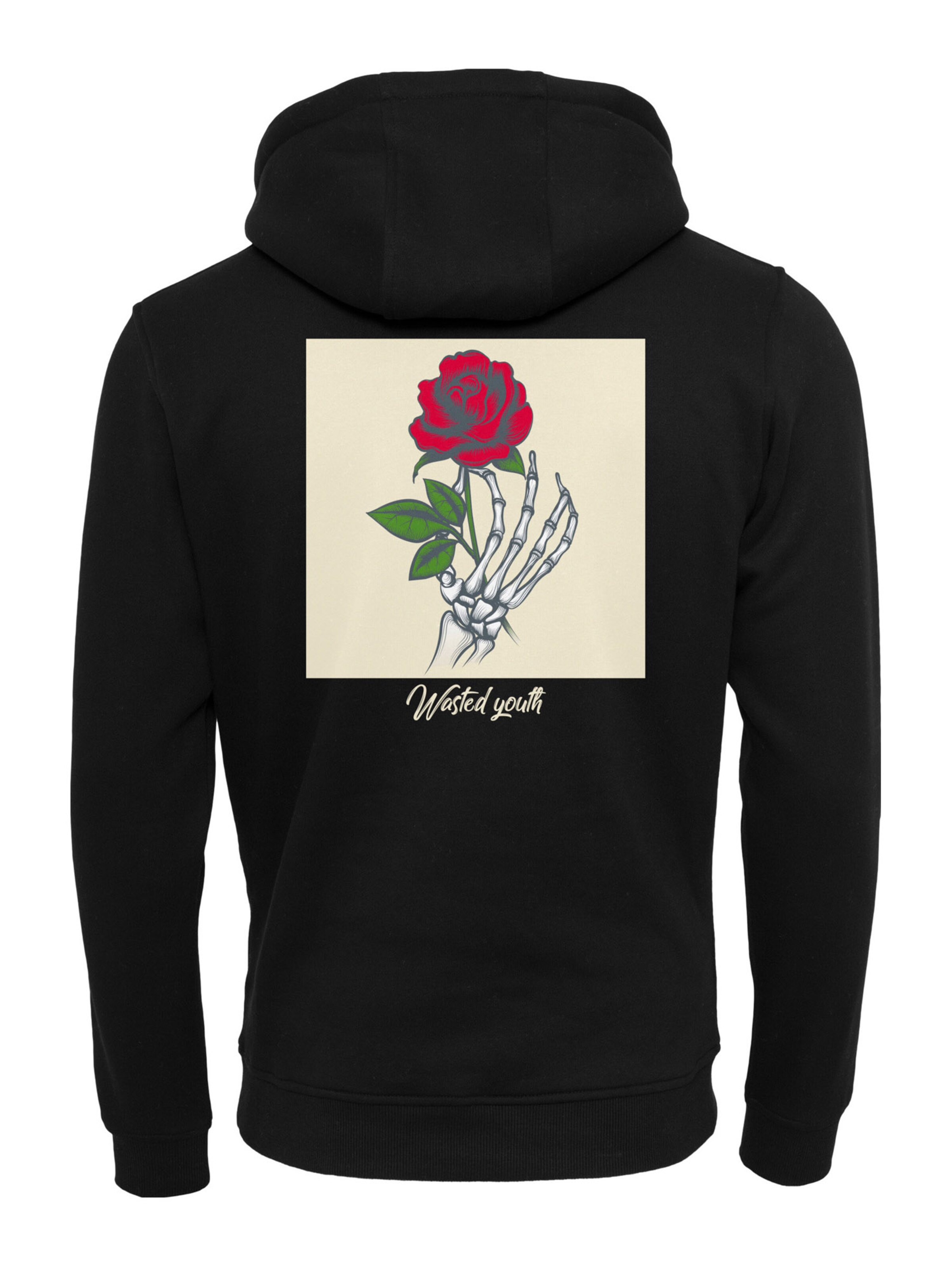 Sweat-shirt 'Wasted Youth' Mister Tee en noir