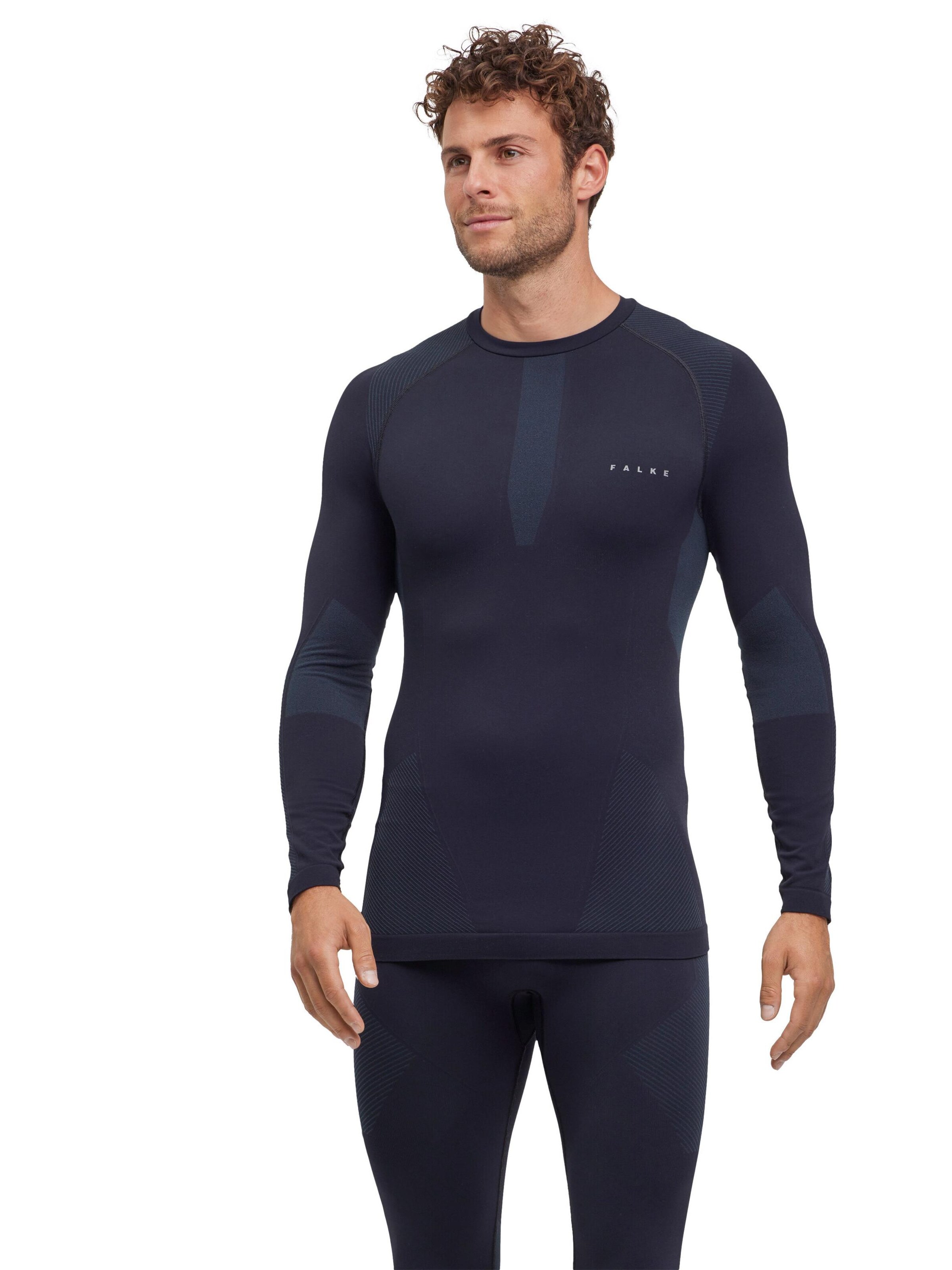 FALKE Base Layer‌‌‌‌‌‌‌‌‌‌ in Schwarz: Vorderseite