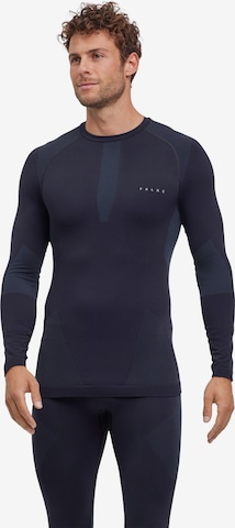FALKE Base Layer in Schwarz: Vorderseite