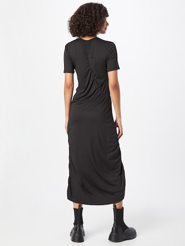 WEEKDAY Dress 'Crease' in Black