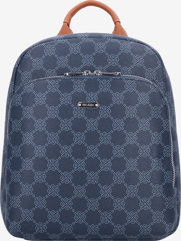 Picard Rucksack 'Euphoria' in Blau: Vorderseite