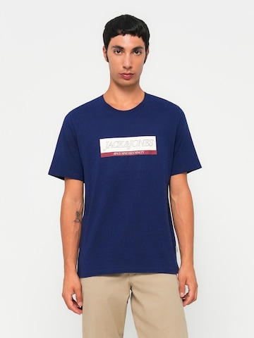 JACK & JONES Shirt 'JORINWOOD' in Blue