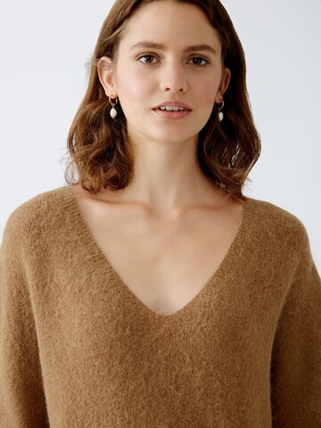 OUI Pullover in Braun