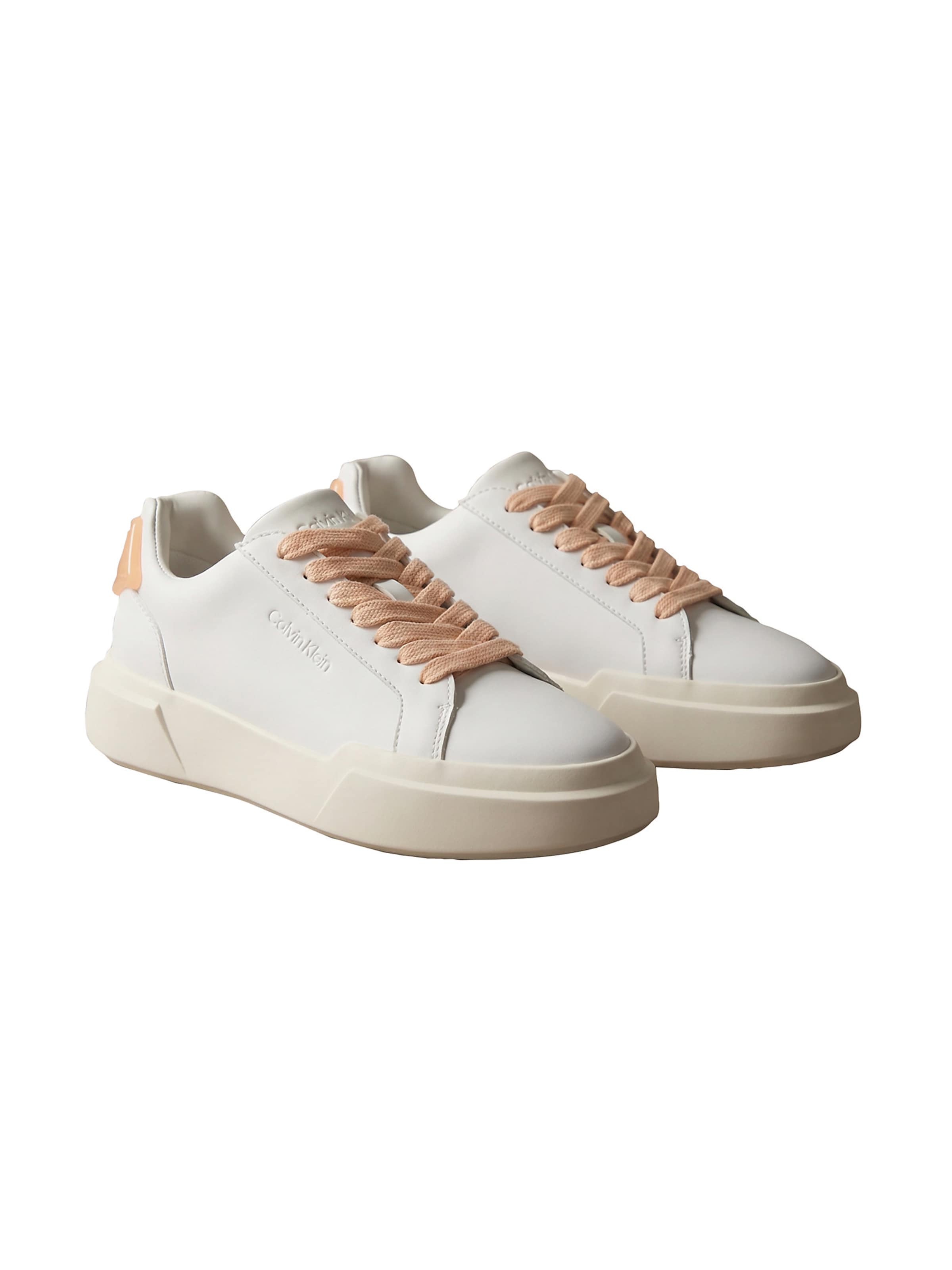 Calvin Klein Platform trainers in White