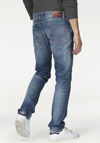 Pepe Jeans Slimfit Jeans 'Hatch' in Blauw