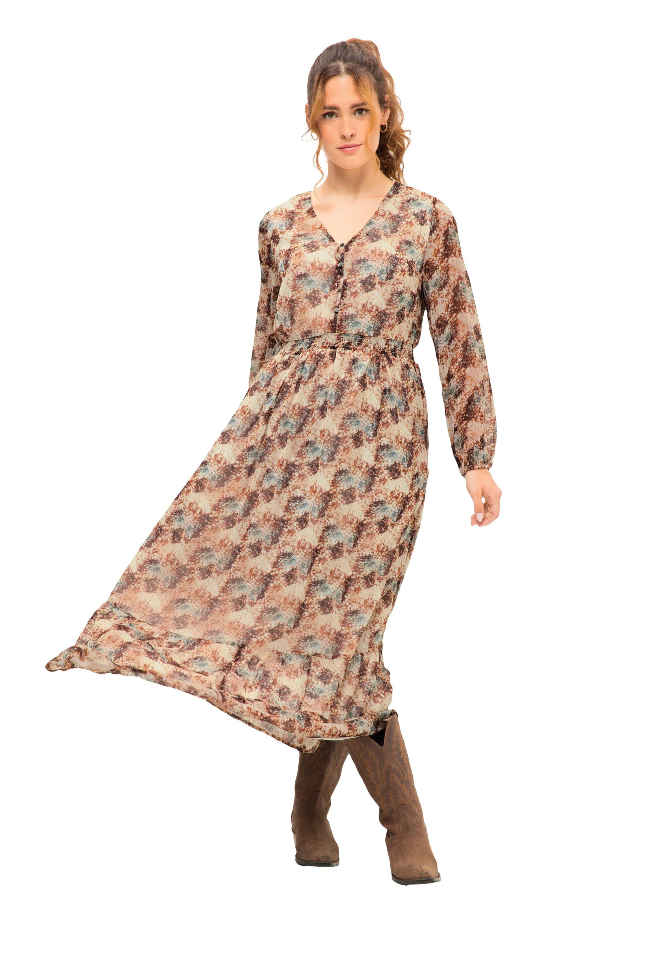 Studio Untold Kleid in Beige