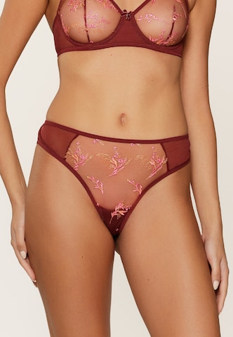 LingaDore String in Rood: voorkant