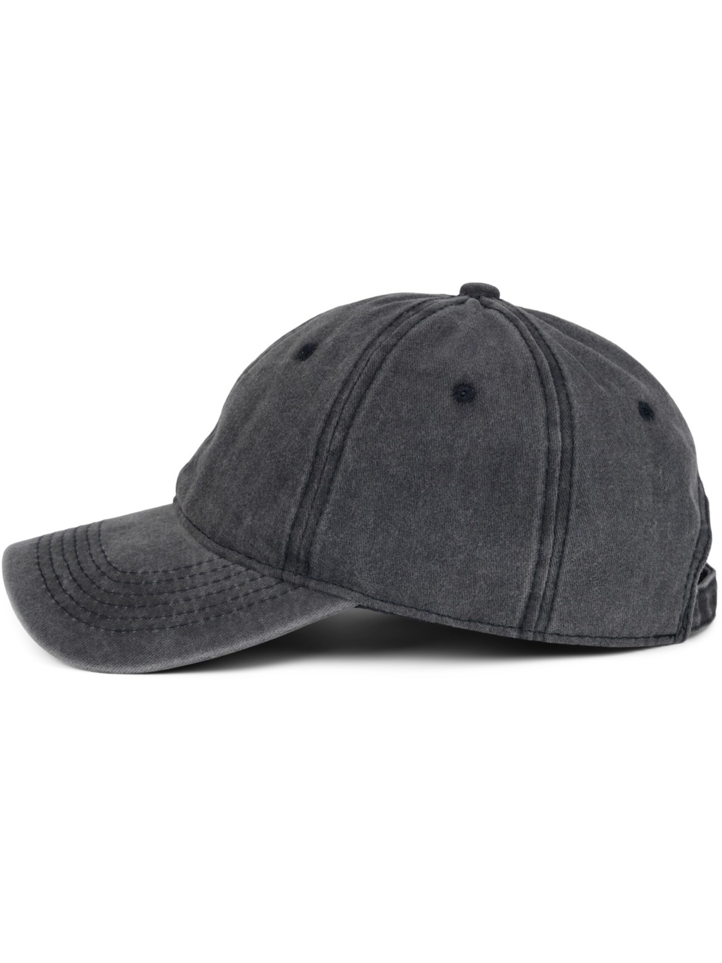 styleBREAKER Cap 'Vintage Baseball Cap Washed Used Look'‌ in Grau