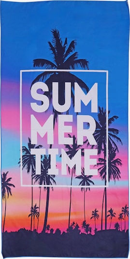 Capelli New York Strandtuch 'Mikrofaser Badetuch - Summer Time' in One Size in blau, Produktansicht