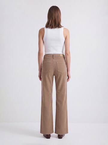 Mavi Wide leg Pants ' MALIBU ' in Brown
