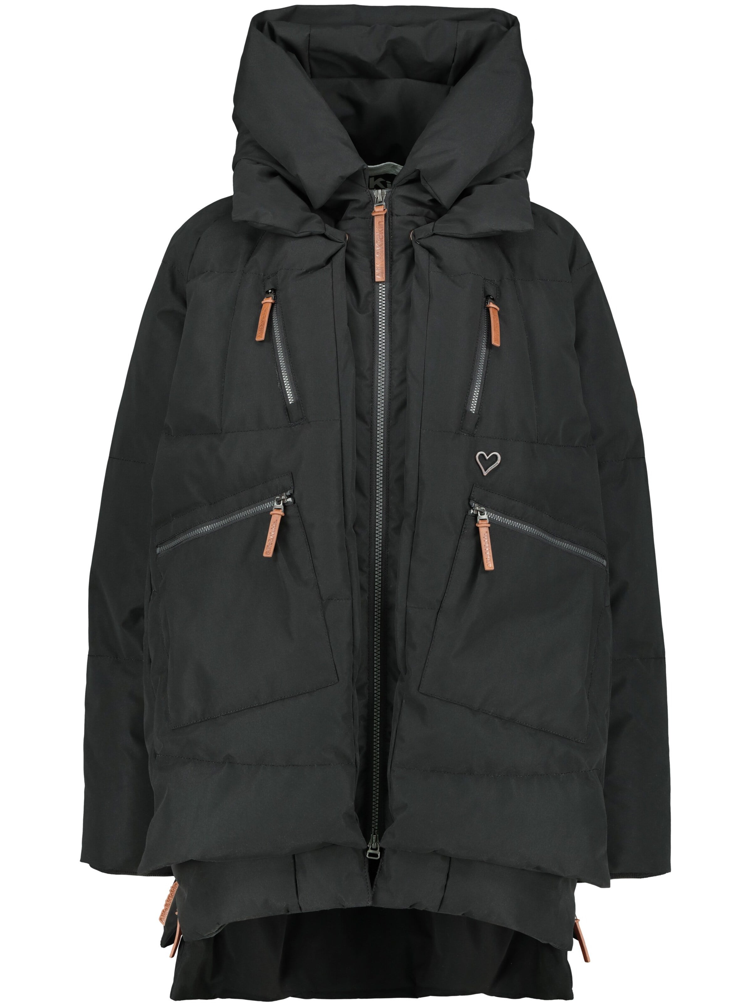 Veste d’hiver 'JuanitaAK' alife & kickin en noir : devant