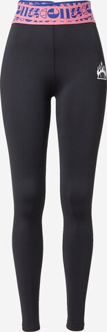 About You x Ellesse Skinny Leggings 'Brigita' in Zwart: voorkant