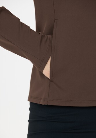 Athlecia Sportjacke 'Emarri' in Braun