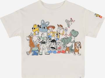 T-Shirt 'TOY STORY' GAP en blanc : devant