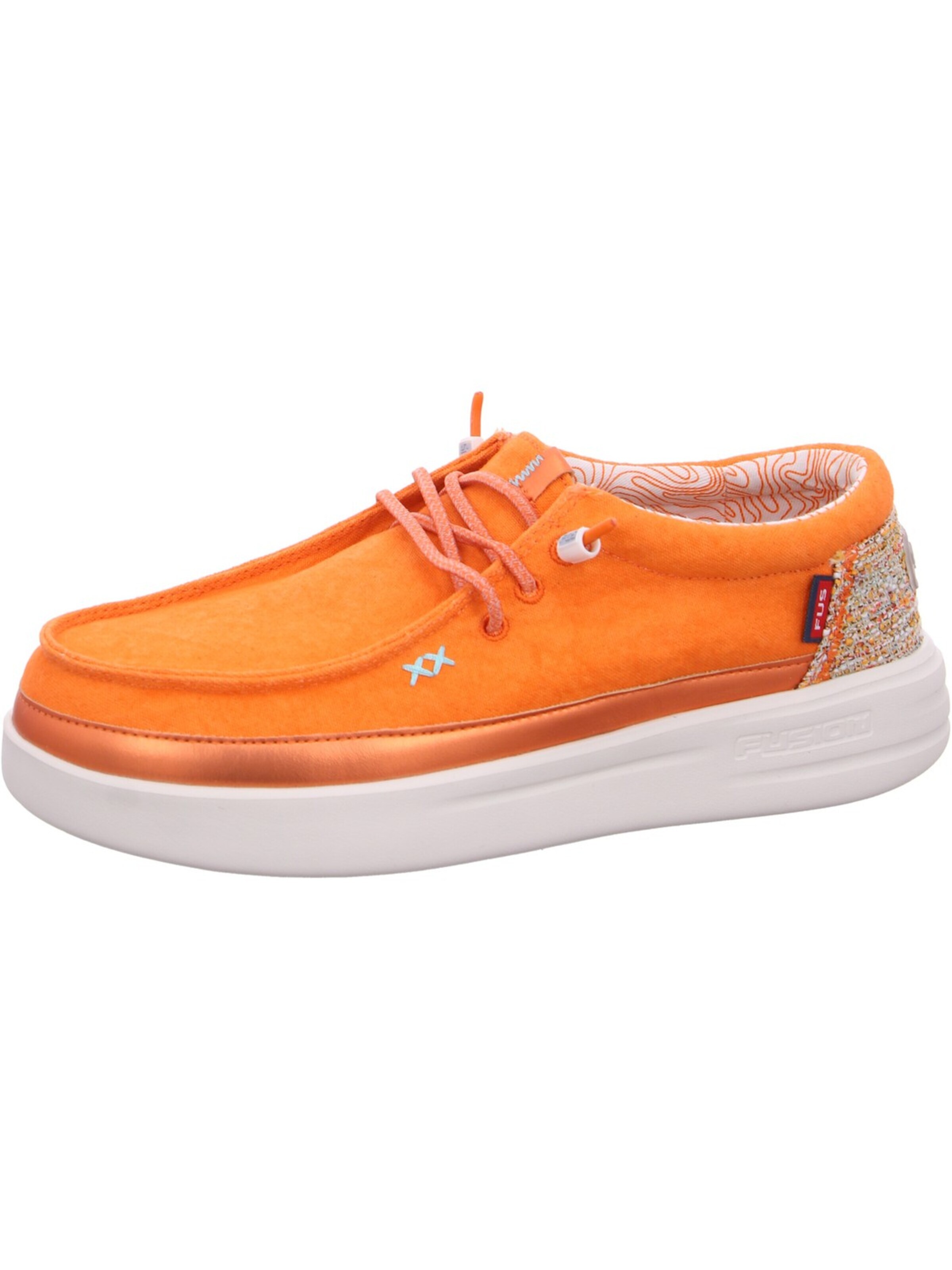 Fusion Schnürschuh‌‌‌‌‌‌‌‌‌‌ in Orange: Vorderseite