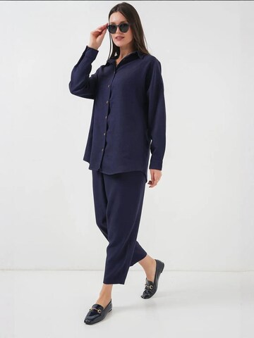 Bigdart - Calças de fato em azul