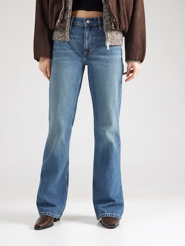 Free People Laienev Teksapüksid 'WEST COAST', värv sinine: eest vaates