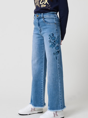 KOROSHI Bő szár Farmer - kék: elől