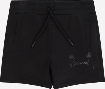 Sinned x ABOUT YOU Regular Pants 'Sven' in Black: front