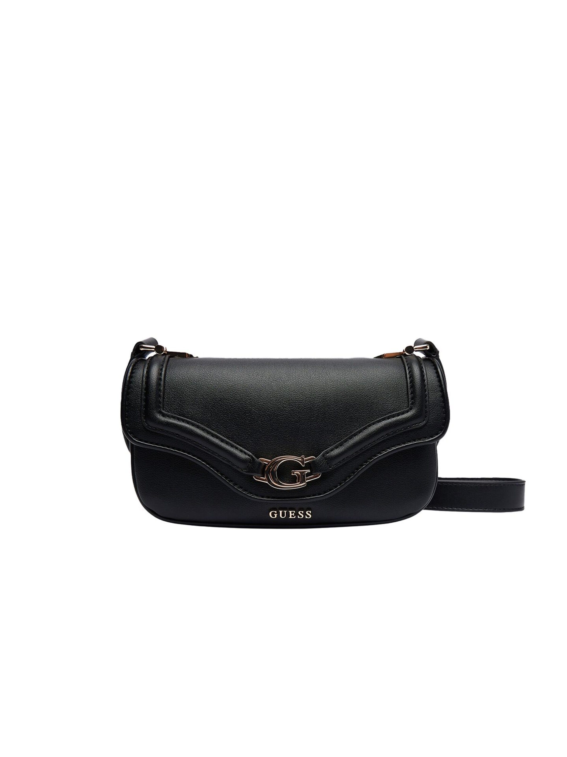 GUESS - Bolso de hombro 'Dea' en negro: frente