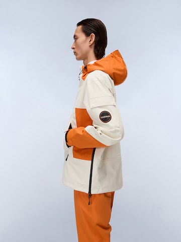 NAPAPIJRI Φθινοπωρινό και ανοιξιάτικο μπουφάν 'C-ARVER' σε λευκό