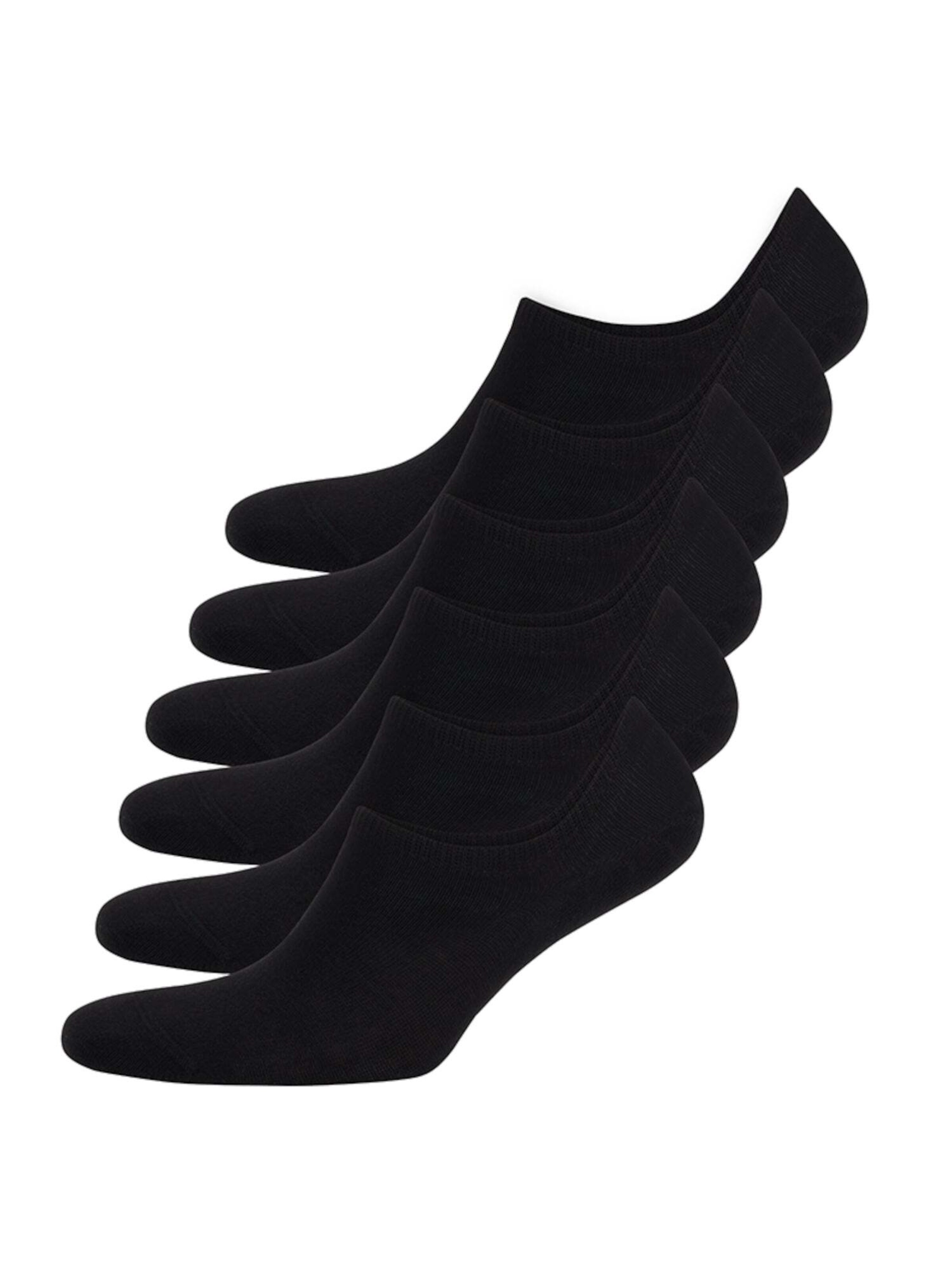 Calzino 'Invisible' di WESTMARK LONDON in nero: frontale