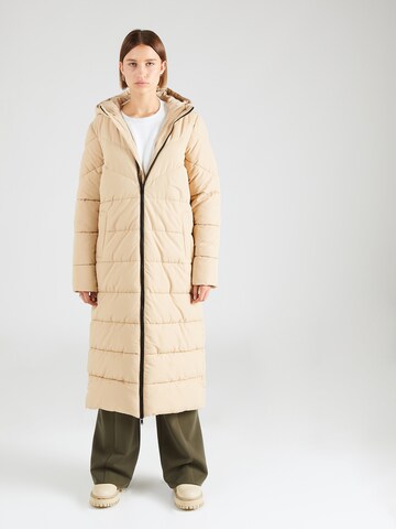 Noisy may Vinterfrakke 'DALCON' i beige: forside