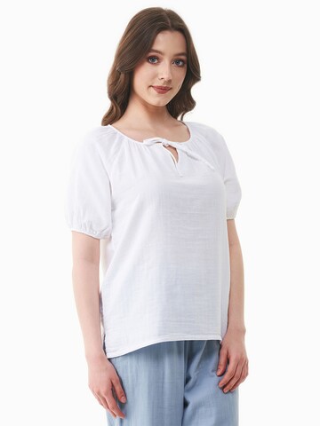 Organication Blouse in Weiß