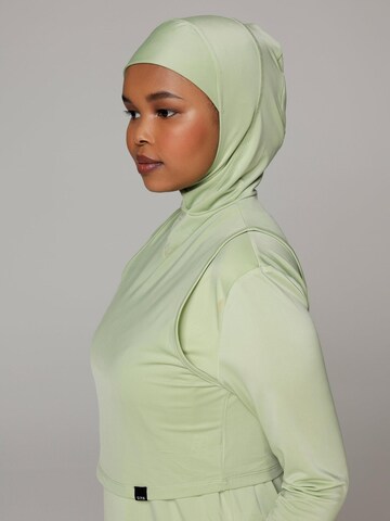 SIYA Swimwear T-shirt Swimsuit 'Hijab' in Green