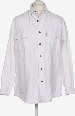 Woolrich Button Up Shirt in L in White: front